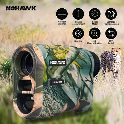 NOHAWK 1000m Rechargeable Range finder camouflage