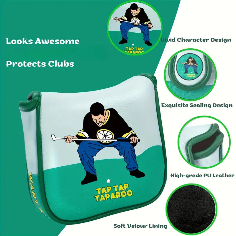 Old School of Golf putter cover