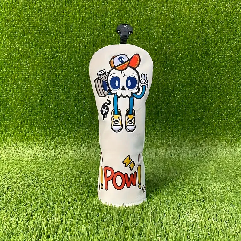 Cartoon character head cover