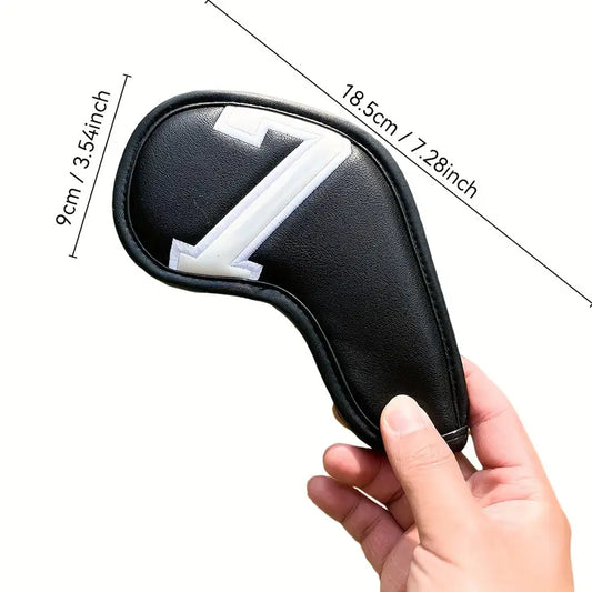 10pcs Waterproof Golf Iron Head Covers