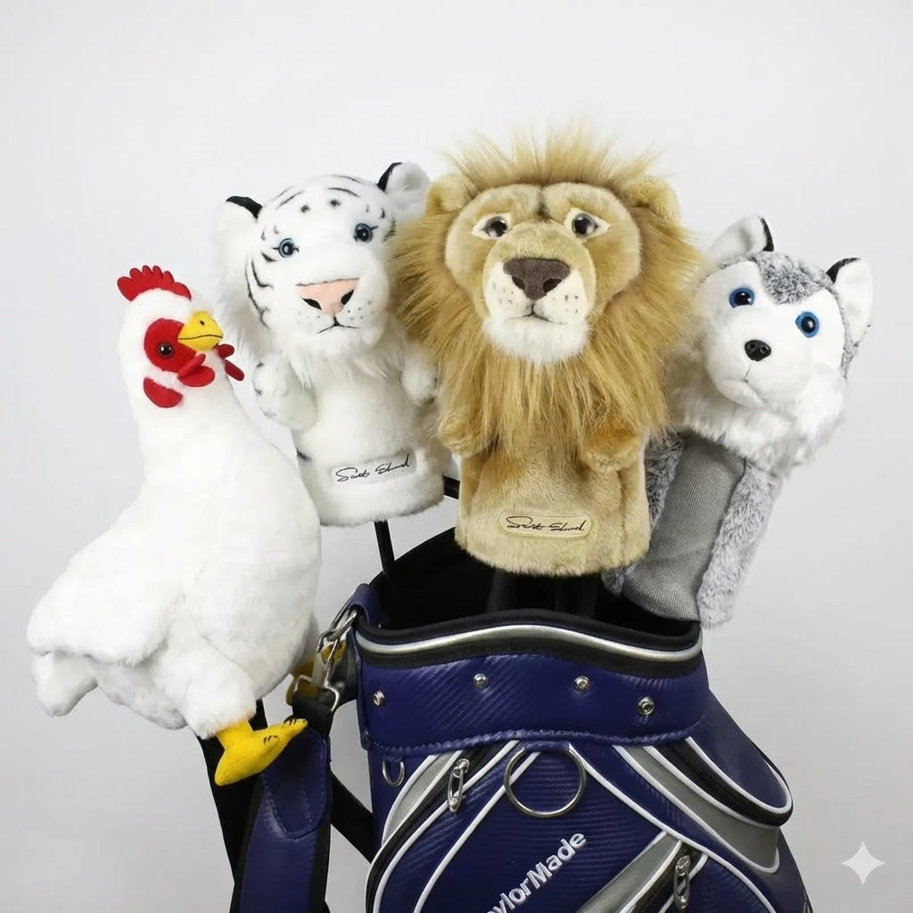 Funda de conductor de peluche de animal