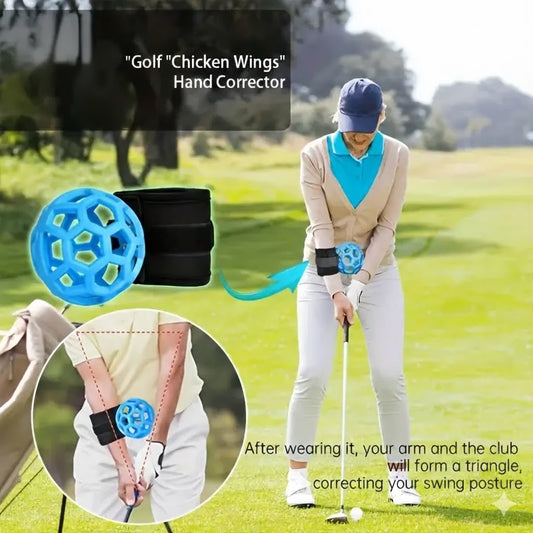 Pelota de entrenamiento de swing de golf - raya gruesa