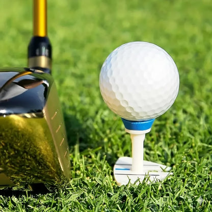 Tees de golf de plástico ajustables premium HUAEN (8 piezas)