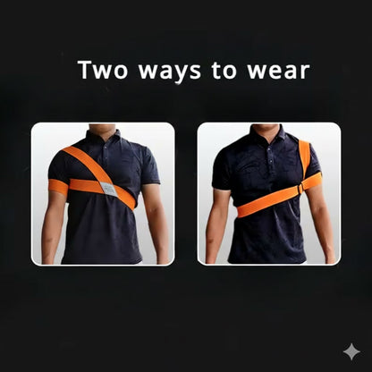 Golf Swing Training Belt – Body Turn Connection & Arm Correction Aid (Adjustable Tension Rope)
