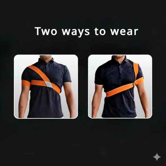 Golf Swing Training Belt – Body Turn Connection & Arm Correction Aid (Adjustable Tension Rope)